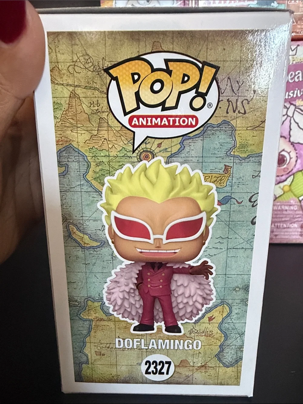 Funko One Piece Doflamingo Flocked Vinyl Figure - limited edition SDCC